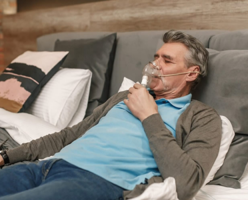 cpap maskine og maske