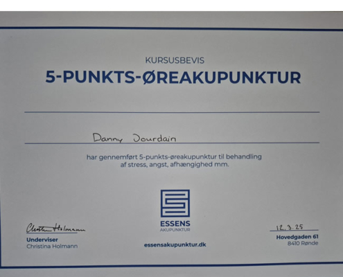 Øreakupunktur Djursland